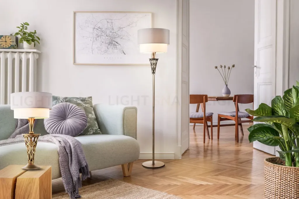 Напольный светильник (торшер) LIMIAN H311-FL-01-G