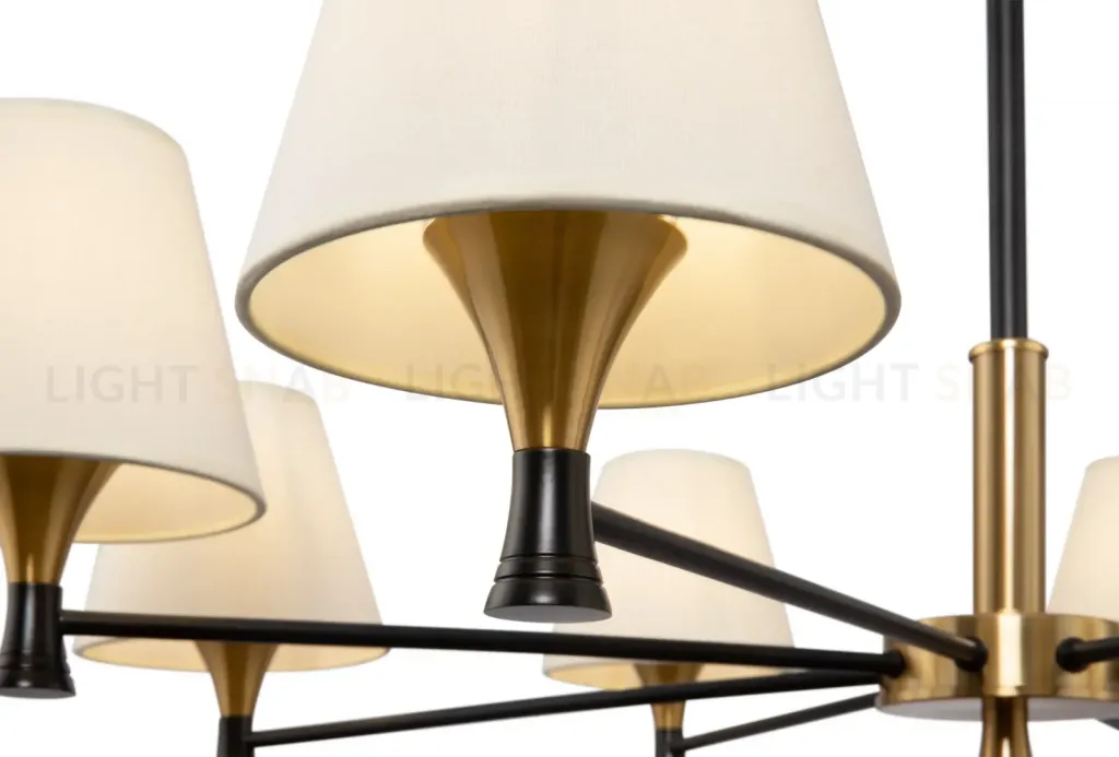 Люстра PETO FR5098PL-08BBS