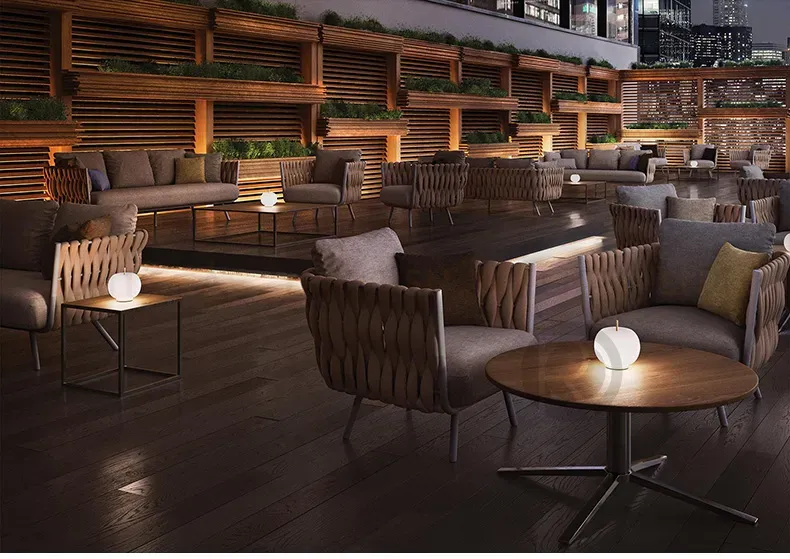 Дизайнерская настольная лампа KUSHI N533