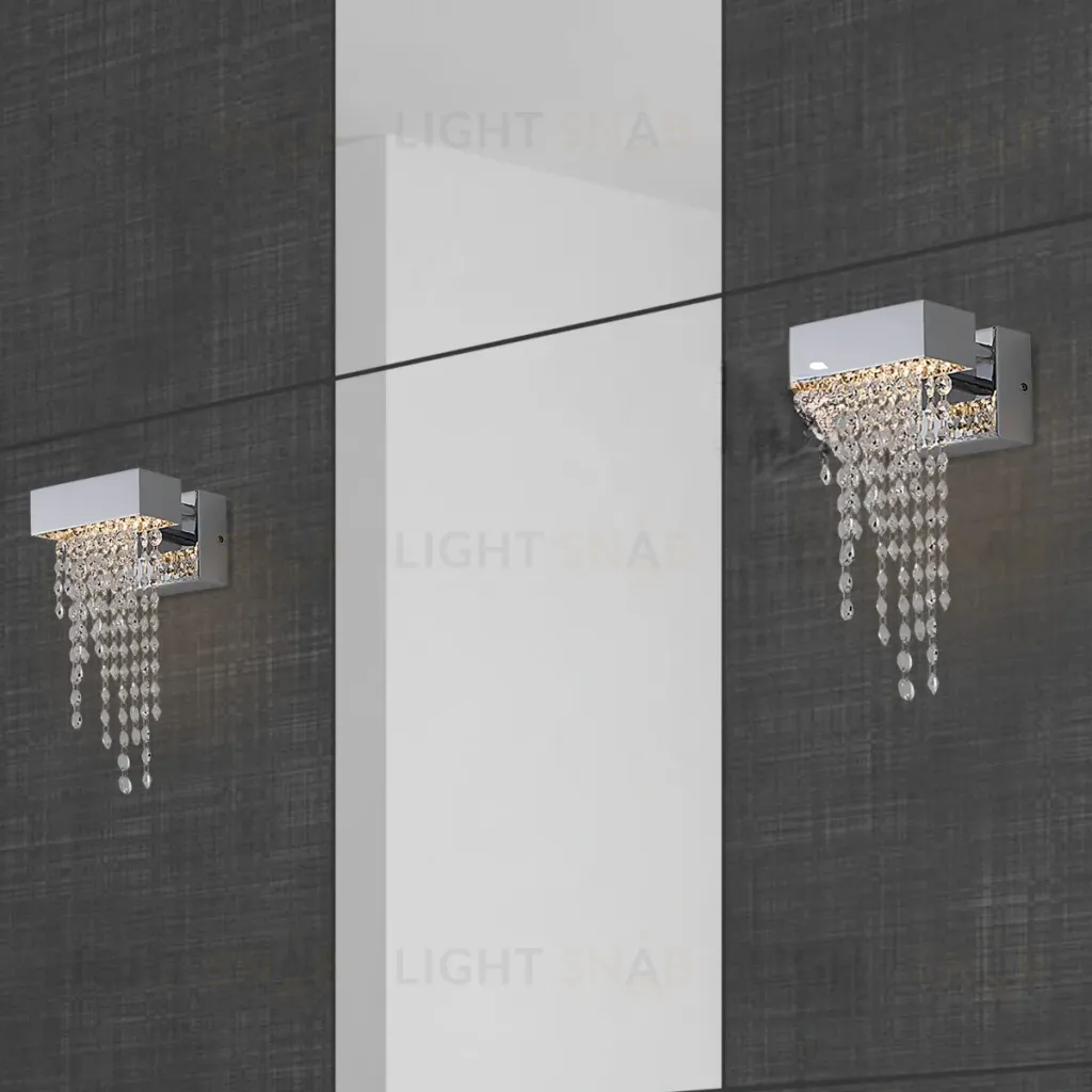 Дизайнерский настенный светильник (Бра) FROZEN EYES W2223