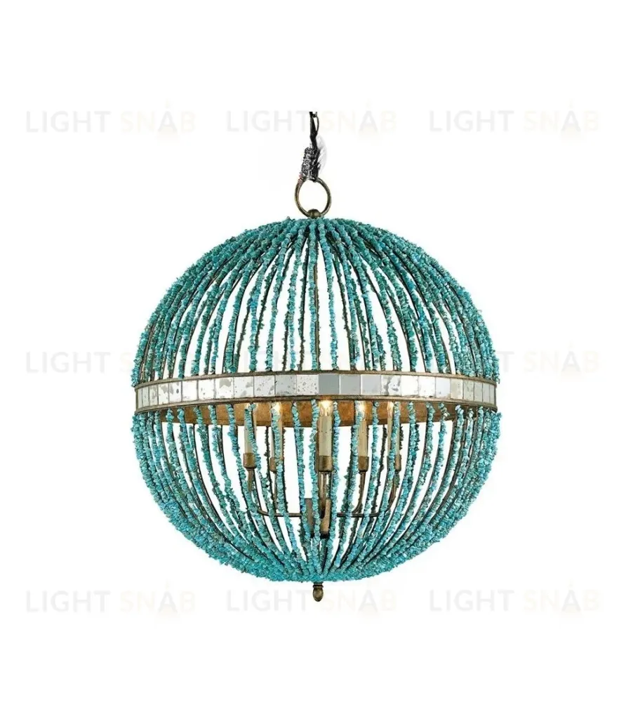 Люстра ALBERTO ORB by Currey & Company OL1192