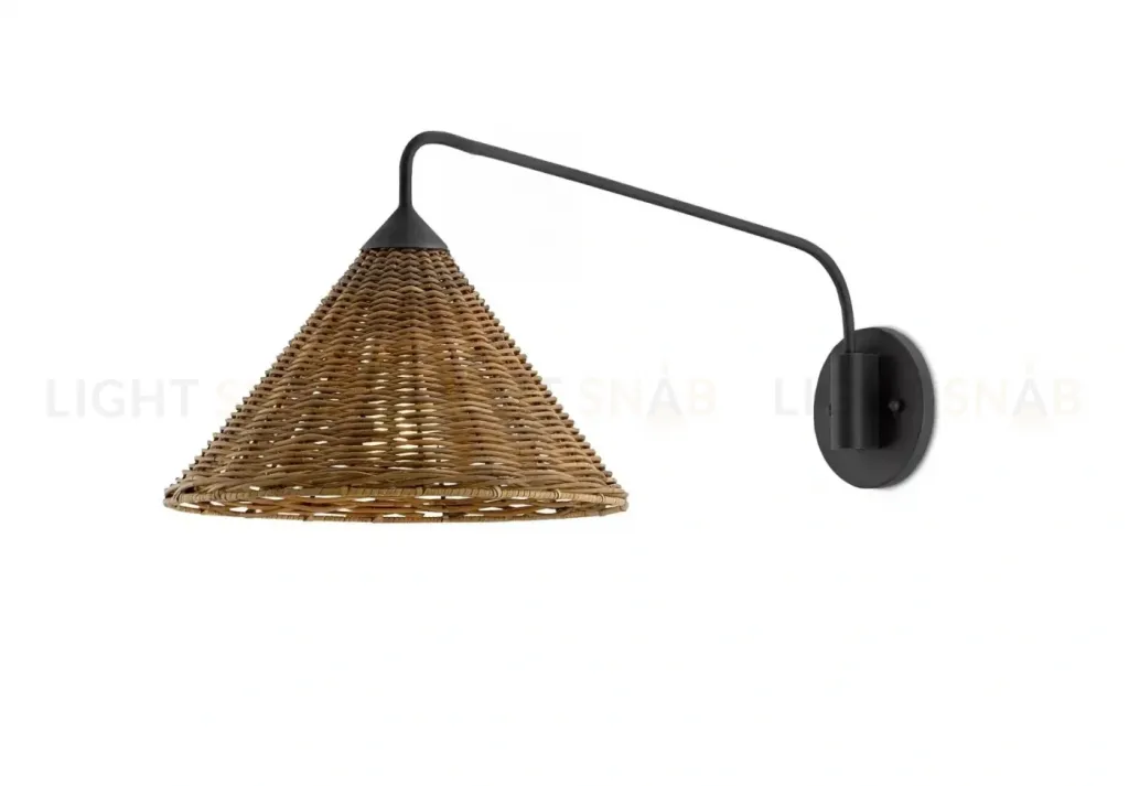 Настенный светильник (Бра) BASKET SWING ARM by Currey & Company OW223