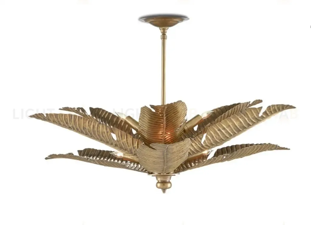 Люстра TROPICAL SEMI-FLUSH by Currey & Company OPD796