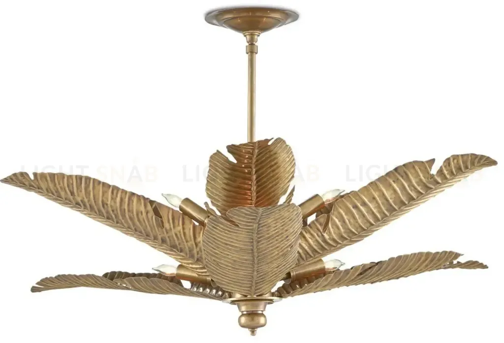 Люстра TROPICAL SEMI-FLUSH by Currey & Company OPD796