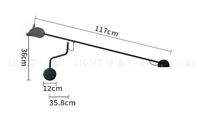 Настенный светильник (Бра) Korso W868