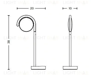 Настольная лампа MARSELIS N1399