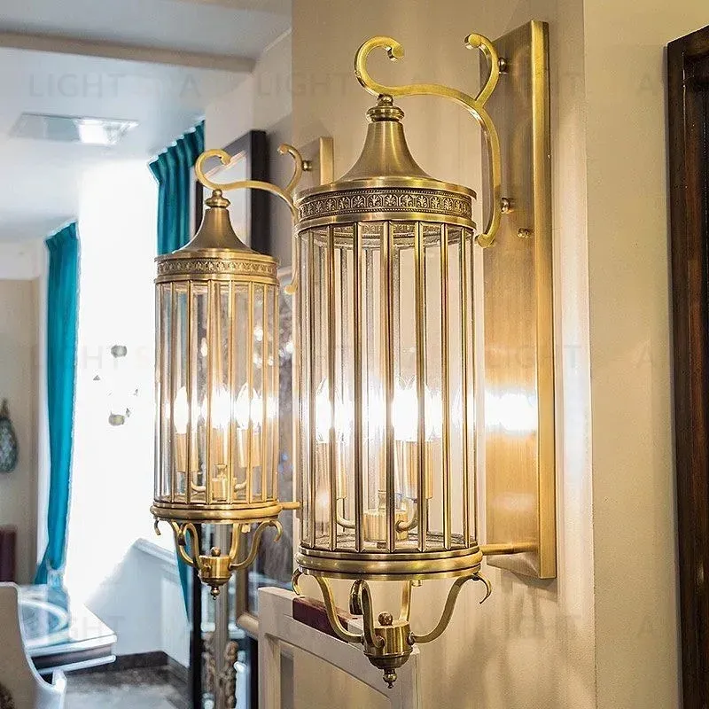 Настенный светильник (Бра) GOLDEN PEFN W551