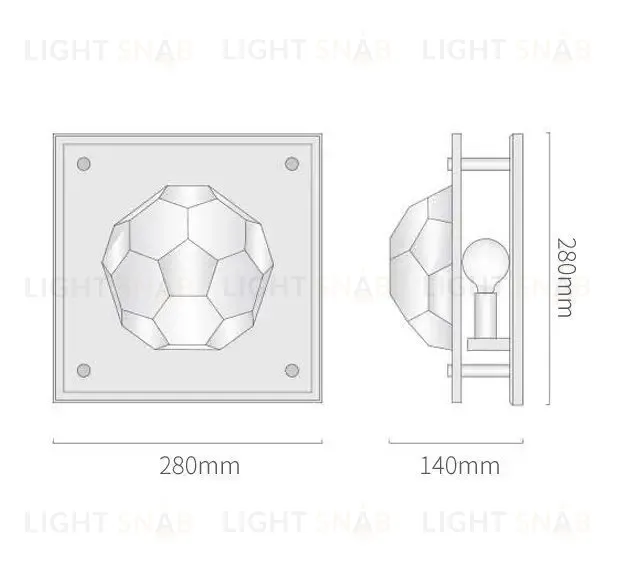 Настенный светильник (Бра) Rochillon W681