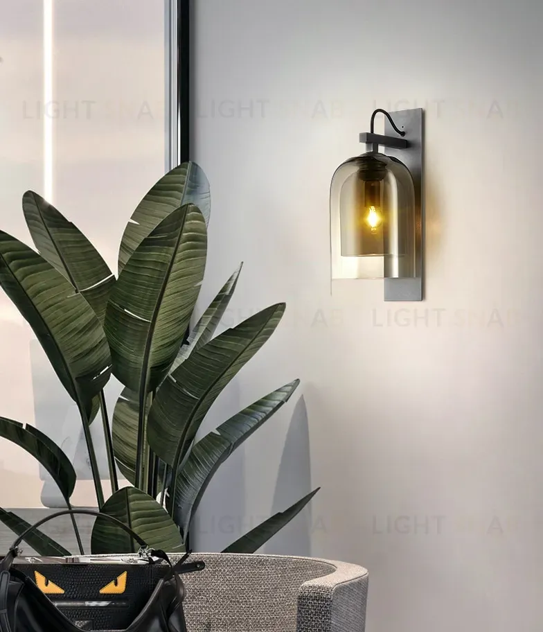 Дизайнерский настенный светильник (Бра) LUMI W553