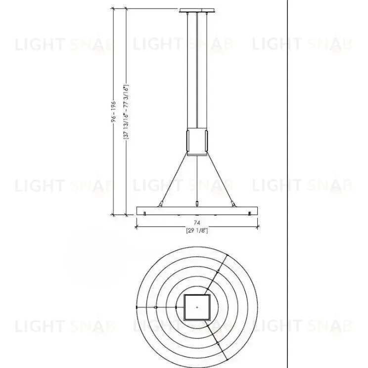 Подвесной светильник Garid G-2050-1