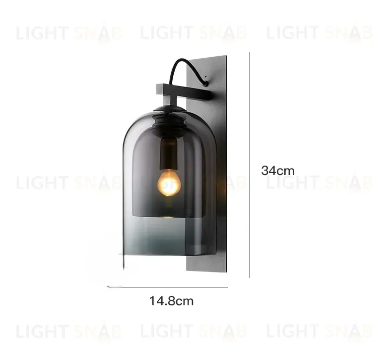 Дизайнерский настенный светильник (Бра) LUMI W553