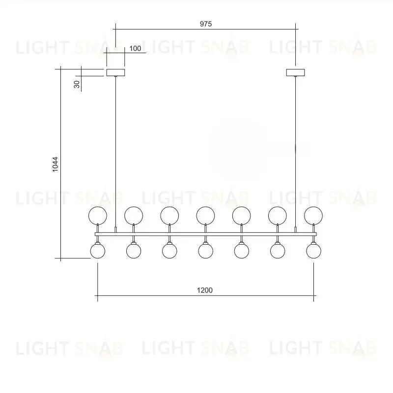 Подвесной светильник Efina GD-599