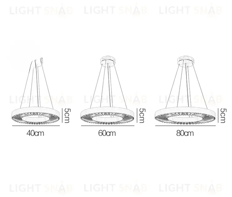 Дизайнерская люстра BORDO L1659
