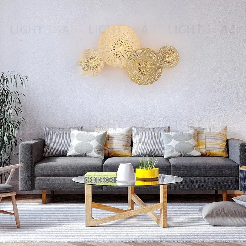 Дизайнерский настенный светильник (Бра) MARGHERITA W628