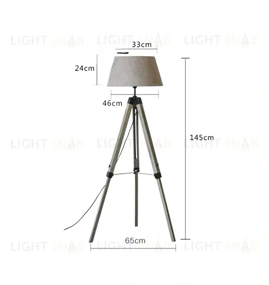 Дизайнерский торшер EUROPEAN LOFT T1269