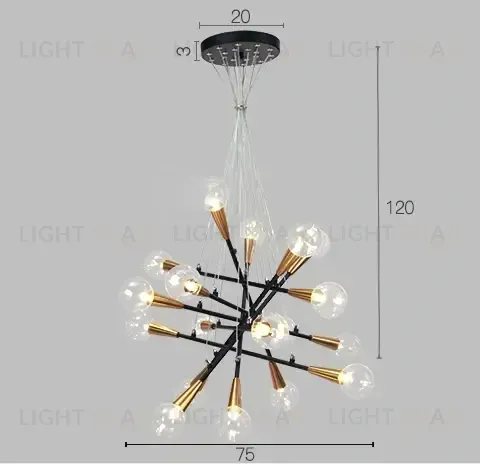 Дизайнерская люстра RELIEFWAND L378