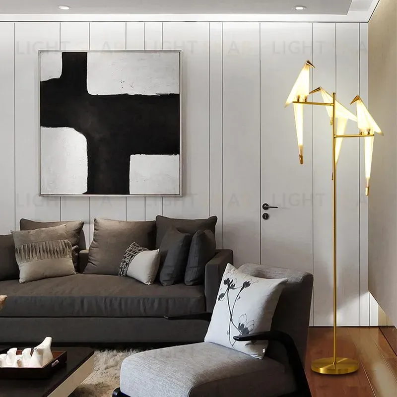 Торшер ORIGAMI BIRD by Romatti T6459