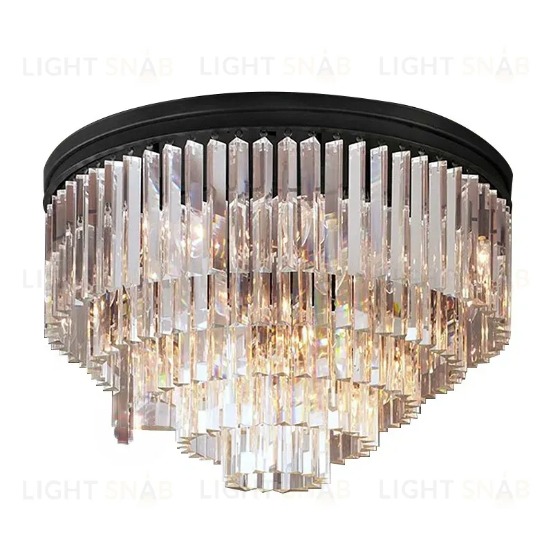 Дизайнерский потолочный светильник ODEON CLEAR GLASS PT2194