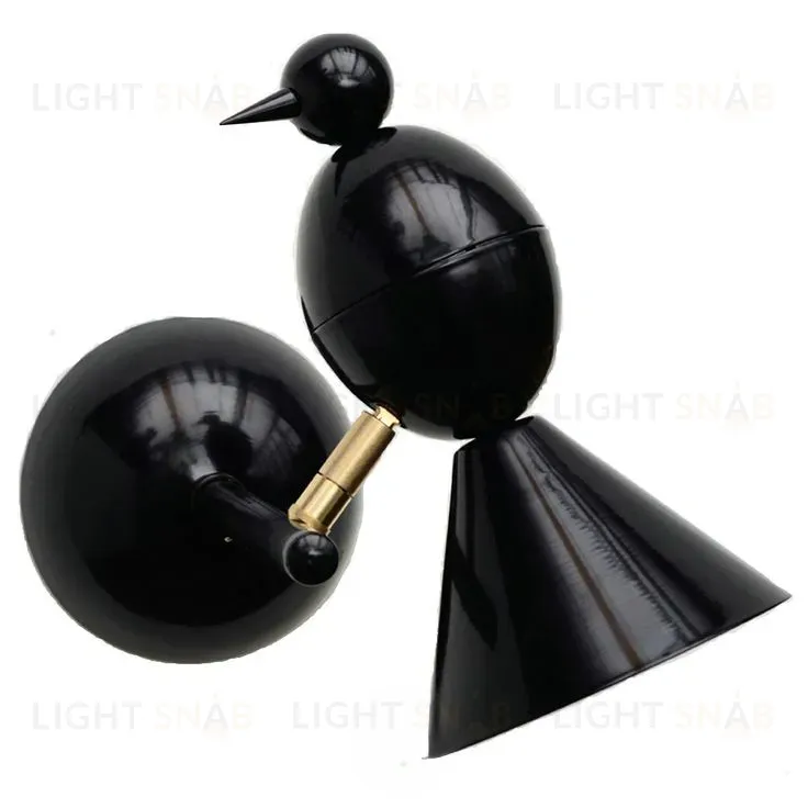 Дизайнерский настенный светильник (Бра) ALOUETTE BIRD W959