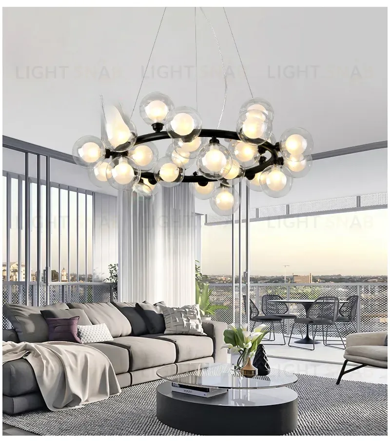 Дизайнерская люстра SALOTTO RING L1347