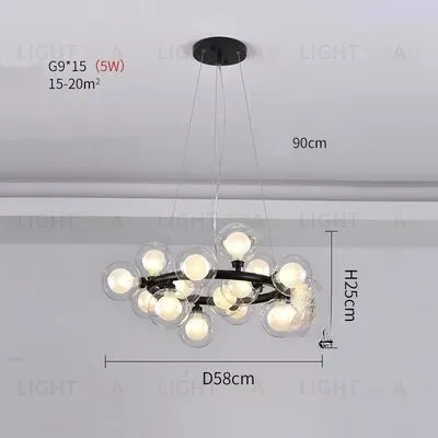 Дизайнерская люстра SALOTTO RING L1347