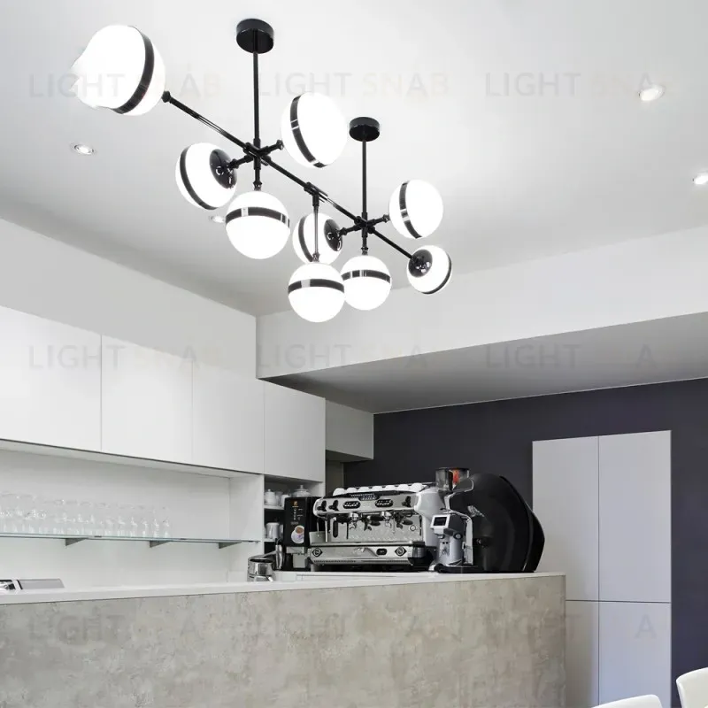 Дизайнерская люстра BLACK RA L1683