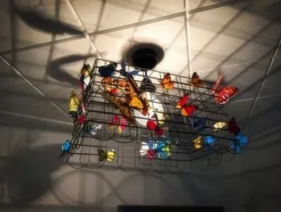 Подвесной светильник Fly cage Л 0131