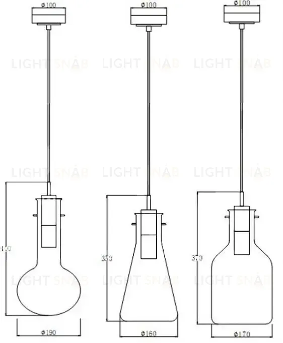 Подвесной светильник Fly Л 0193