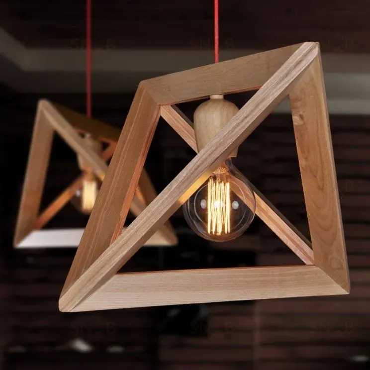Подвесной светильник Wood Triangle PD1652
