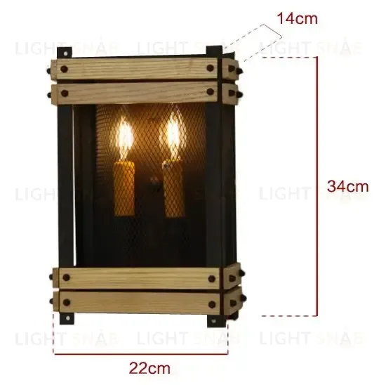 Настенный светильник (Бра) Iron Man r489