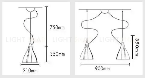 Подвесной светильник Hudson Л 0148-1