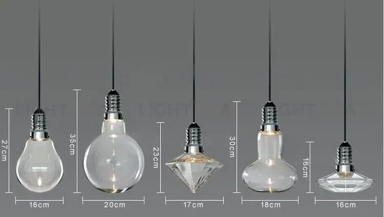 Подвесной светильник Glass crystal Л 0098-3