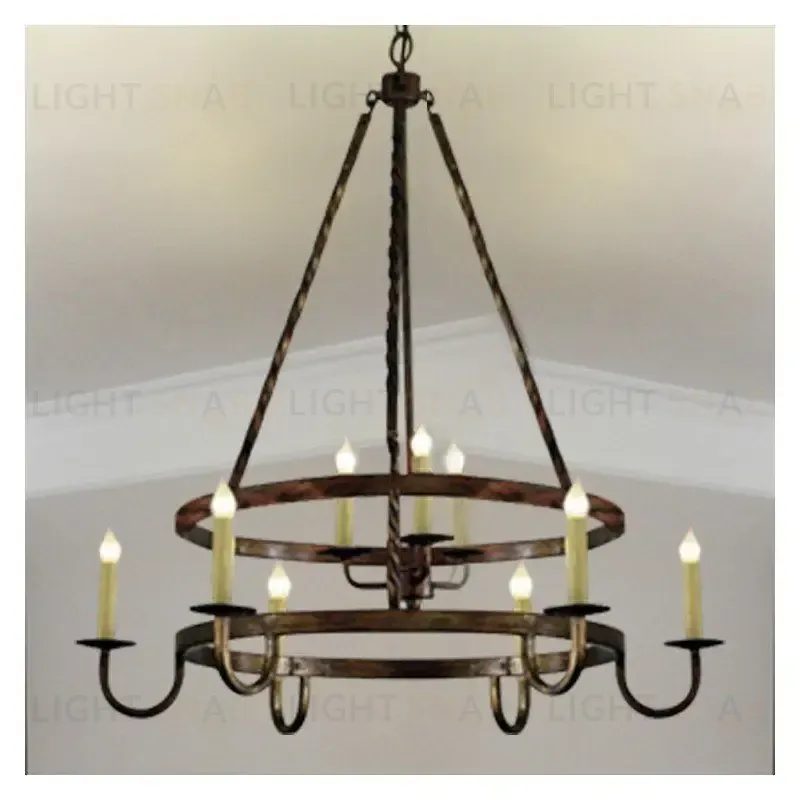 Люстра Vintage Forged Candle 1157