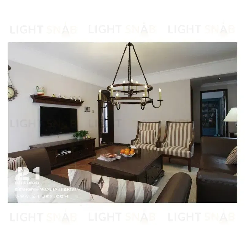 Люстра Vintage Forged Candle 1157