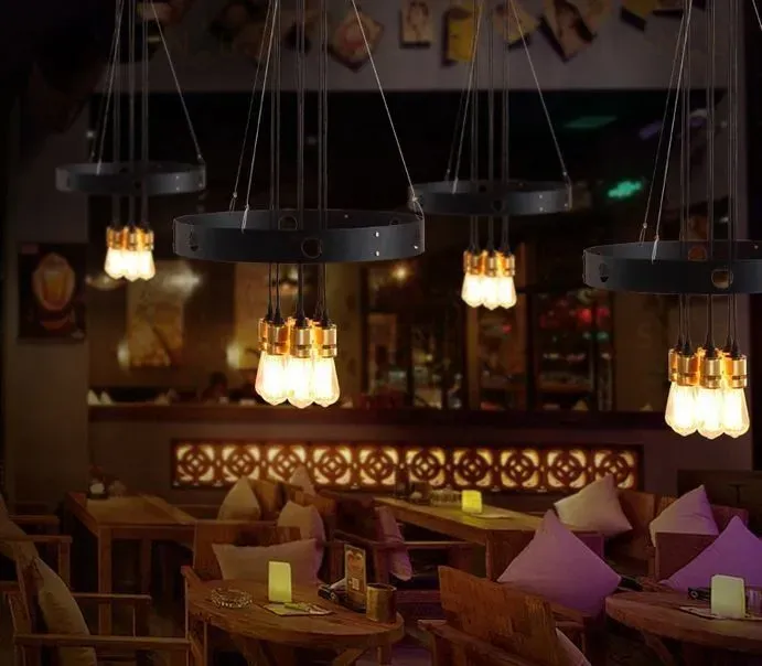 Люстра Industrial Ring Л 0638