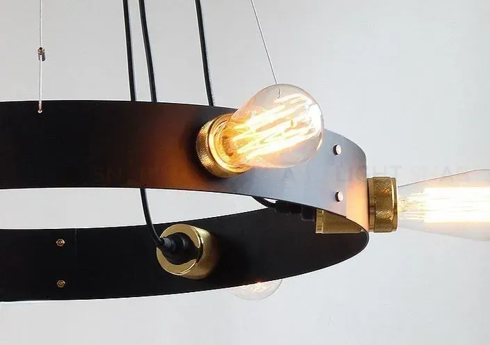 Люстра Industrial Ring Л 0638