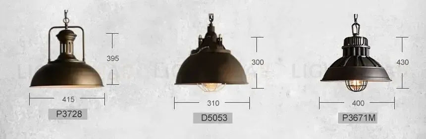 Подвесной светильник Industrial R47 Л 0288