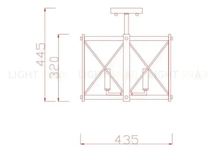 Потолочный светильник Tavern Л 0596