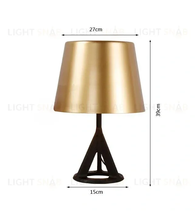 Дизайнерский настольный светильник STEEL COPPER N319