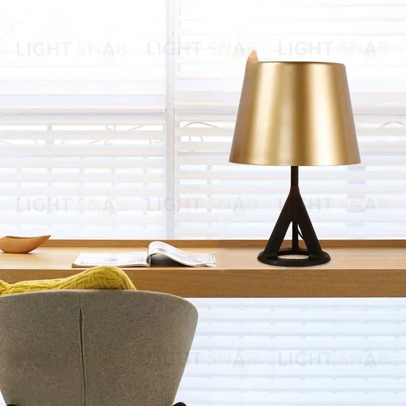 Дизайнерский настольный светильник STEEL COPPER N319