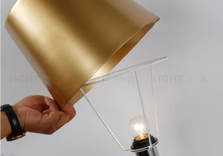 Дизайнерский настольный светильник STEEL COPPER N319