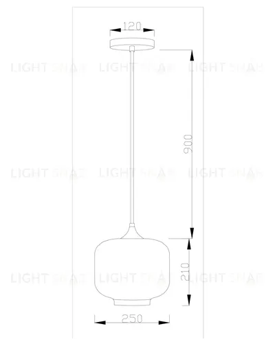 Подвесной светильник Moderli V2130-P Teen 1*E27*60W УТ000017225