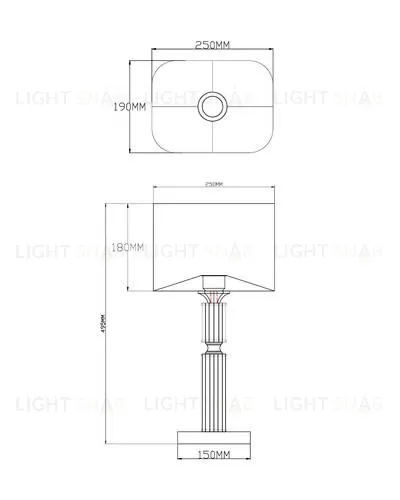 Настольная лампа Moderli V2621-1T Katar 1*E27*60W УТ000021569