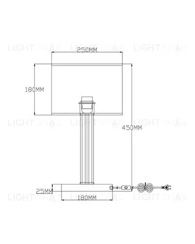 Настольная лампа Moderli V2651-1T Claim 1*E27*60W УТ000021580