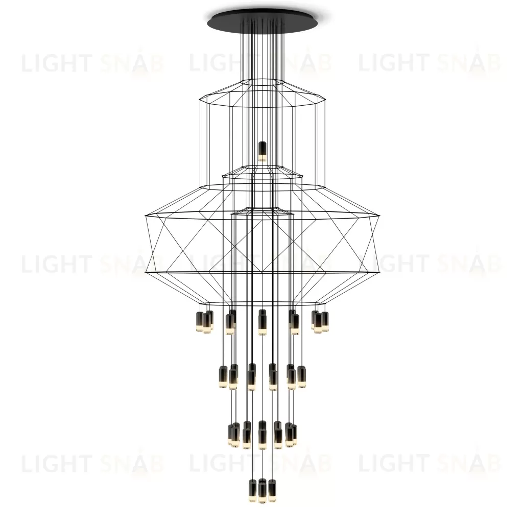 Люстра  Wireflow 0374 by Vibia LSR3618