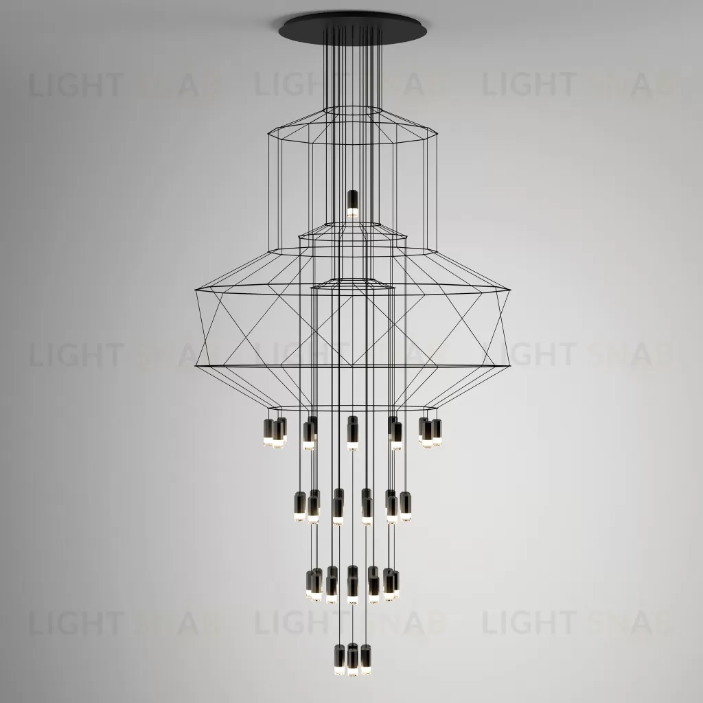 Люстра  Wireflow 0374 by Vibia LSR3618