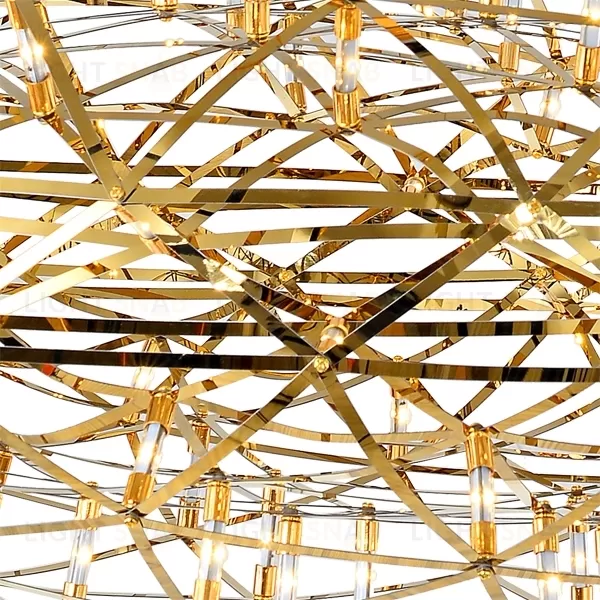 Напольная лампа   Raimond Tensegrity by Moooi (золотой, D 89 cm) LSR3656