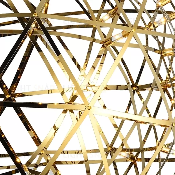 Напольная лампа   Raimond Tensegrity by Moooi (золотой, D 89 cm) LSR3656