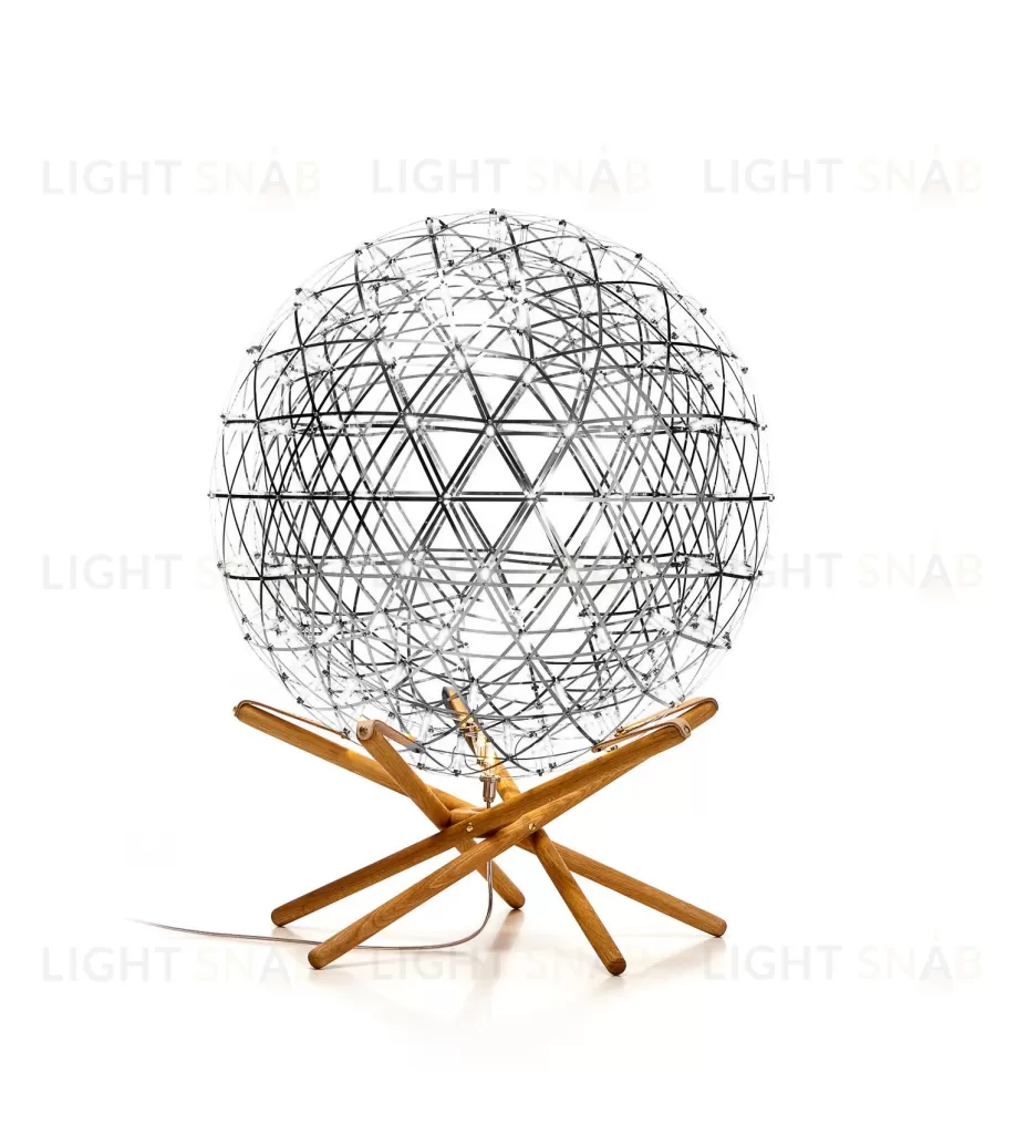 Напольная лампа   Raimond Tensegrity by Moooi (серебряный, D 89 cm) LSR3657