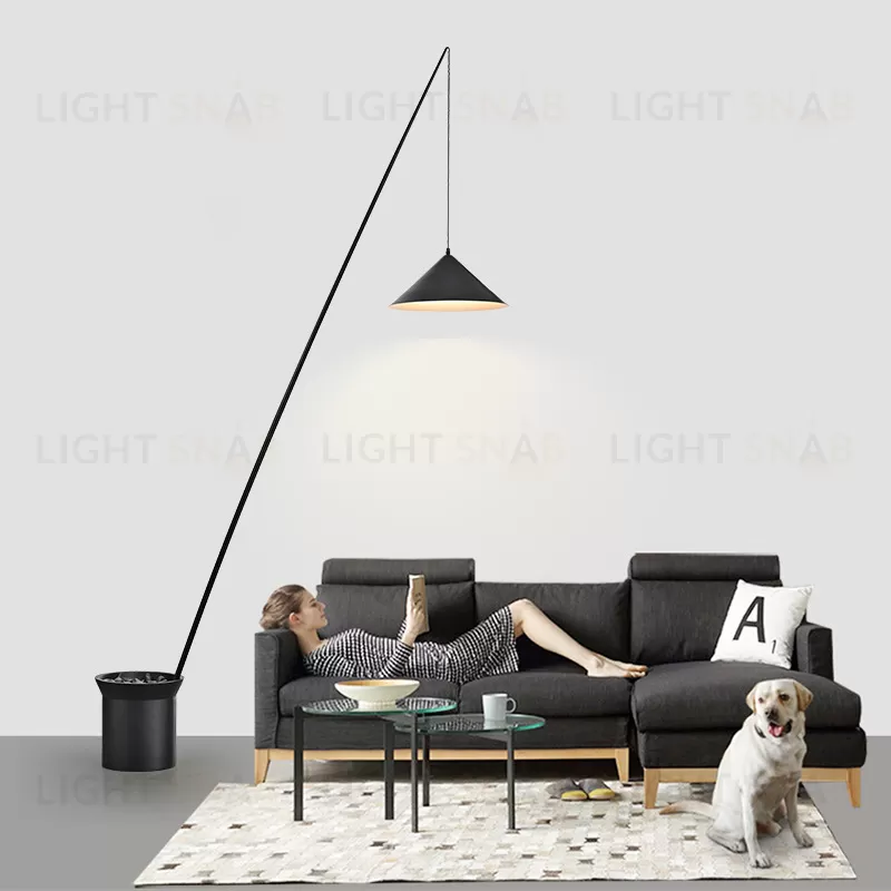 Напольный дизайнерский светильник  North by Vibia (1 плафон) LSR3771